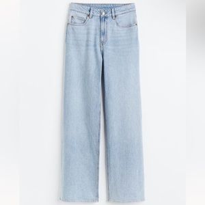 H&M Wide High Jeans